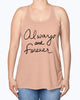 Always And Forever Bella Flowy Racerback Tank