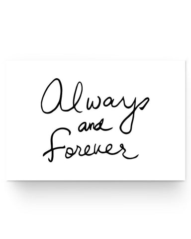 Always And Forever 24x16 Poster